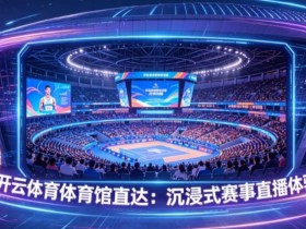 【扑克之星】开云体育体育馆直达:沉浸式赛事直播体验