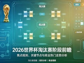 【扑克之星】2026世界杯淘汰赛阶段前瞻:焦点规则、关键节点与商业热门走势分析