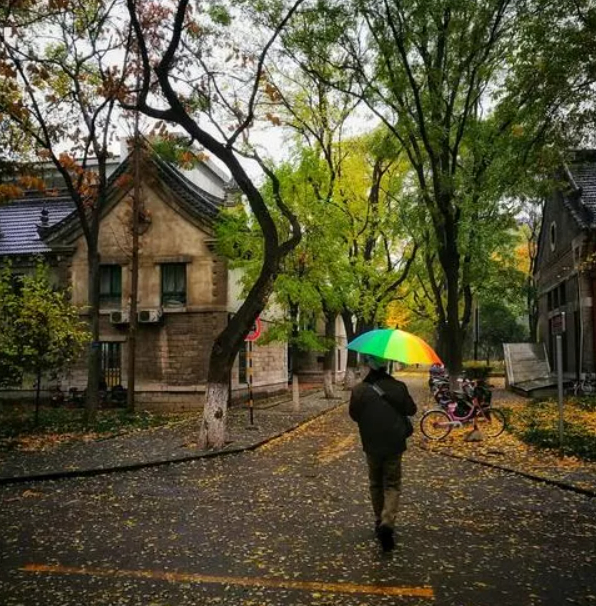 夜半秋雨至，声声到傍晚