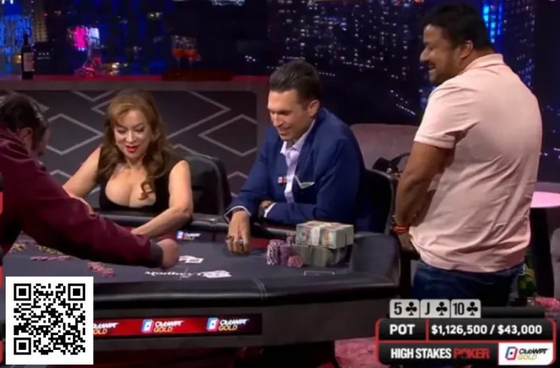 【EV扑克】三人翻牌全下,发四次牌争夺110万美元巨池,A高成为最大赢家