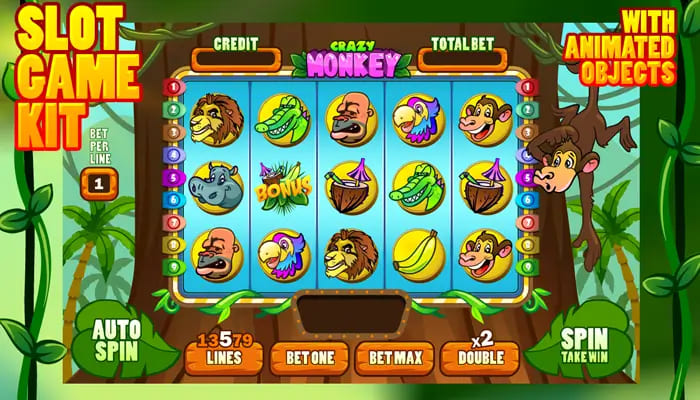 【扑克之星】大发娱乐全新上线《猴子疯狂》：丛林狂潮，大奖接踵而至