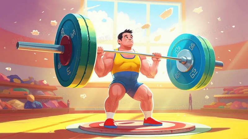【扑克之星】大发娱乐《举重》：力量与荣耀的极限释放，开启你的冠军之路！