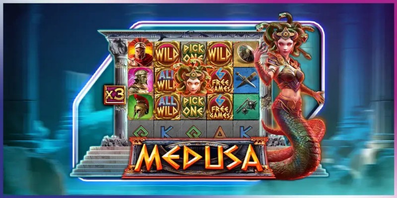 【扑克之星】《美杜莎》强势上线大发娱乐城 —— 穿越神话时空，直面蛇发女王的诅咒挑战