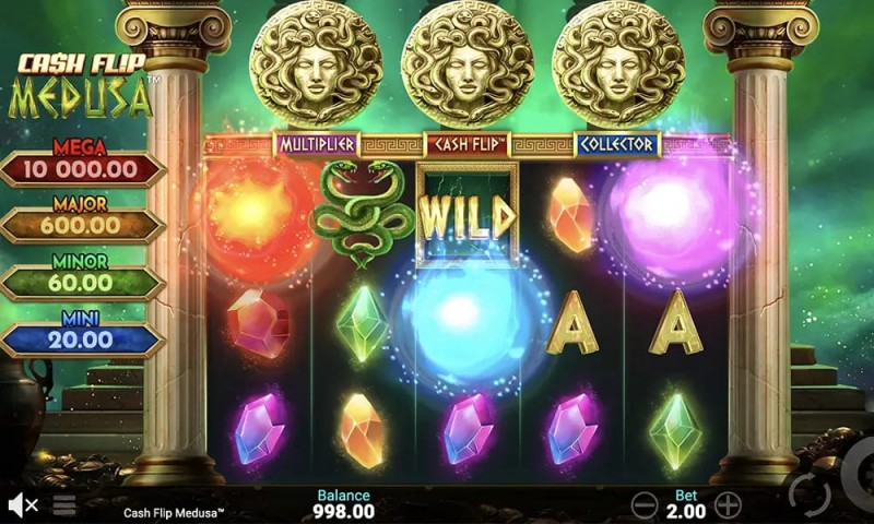 【扑克之星】《美杜莎》强势上线大发娱乐城 —— 穿越神话时空，直面蛇发女王的诅咒挑战