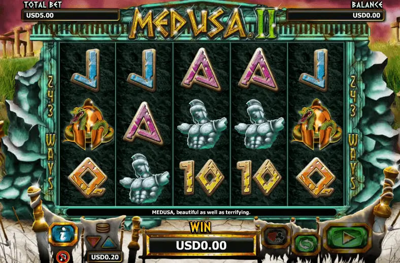 【扑克之星】美杜莎II：大发娱乐独家上线的神话冒险老虎机巨作