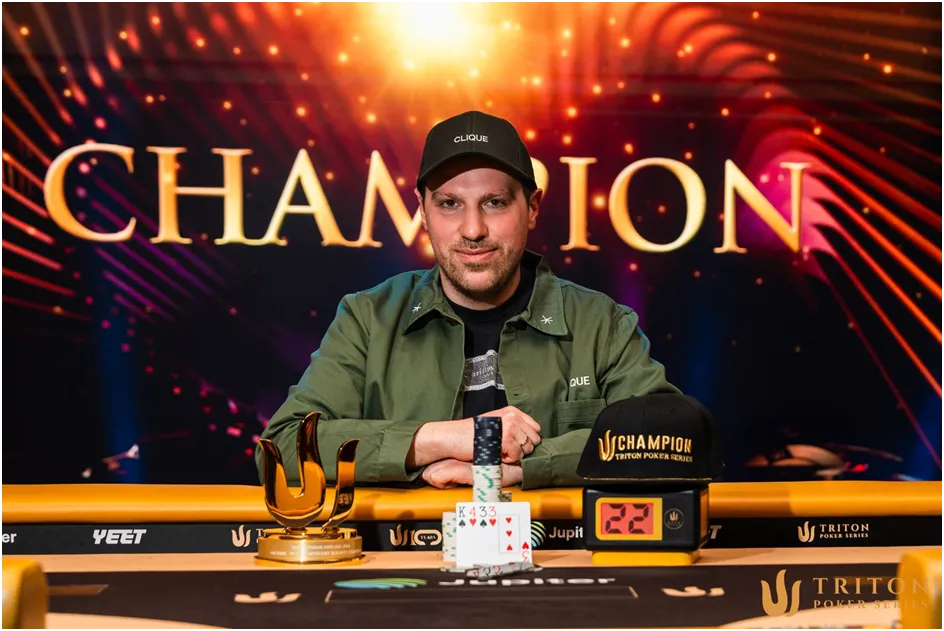 【扑克之星】Triton 济州 | Artur Martirosian再度在PLO赛场突围,斩获第四座冠军