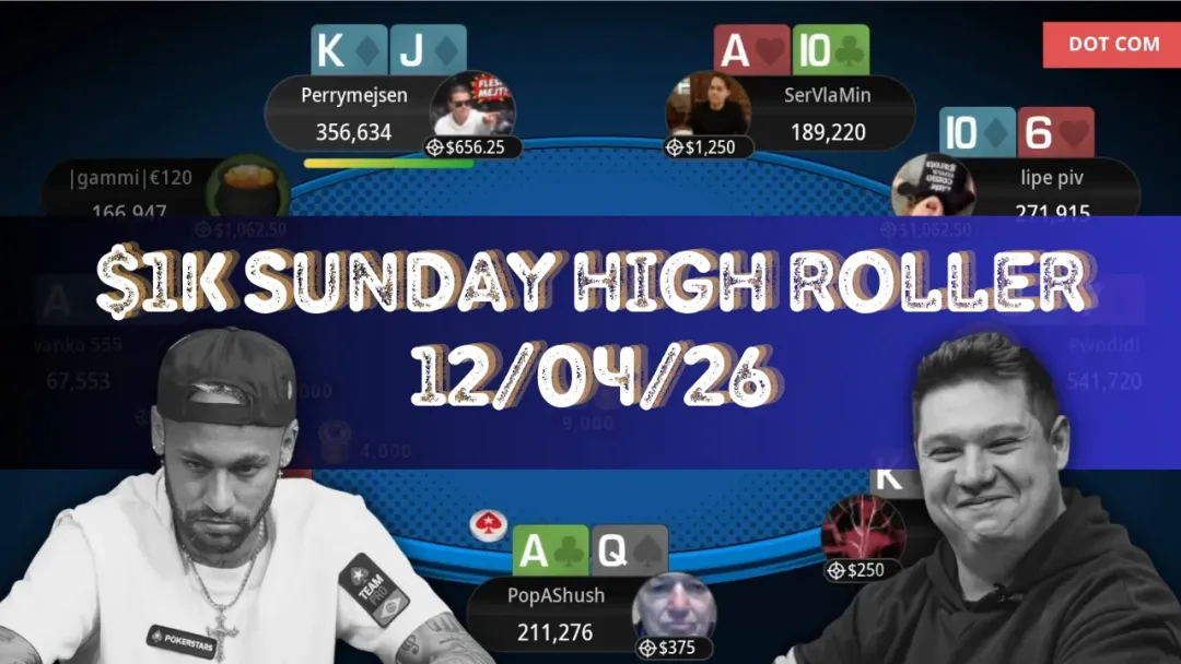 【扑克之星】牌局分析 | 内马尔决赛桌弃掉领先强牌，错失夺冠良机屈居亚军