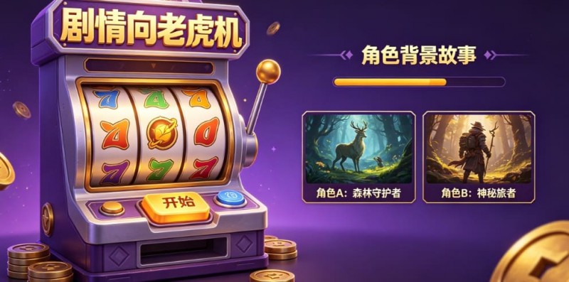 【扑克之星】PG尝试“剧情向”老虎机，玩家通过中奖解锁角色背景故事。