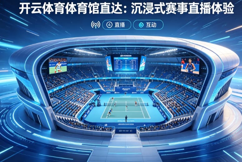 【扑克之星】开云体育体育馆直达：沉浸式赛事直播体验