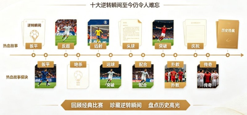 【扑克之星】世界杯历史经典比赛回顾:十大逆转瞬间至今仍令人难忘