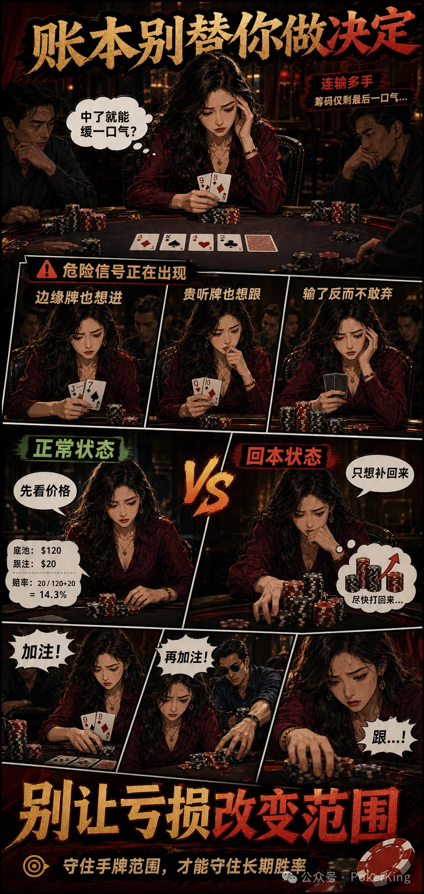 【扑克之星】连输时最危险的三件事:别让“今晚必须追回来”替你做决定