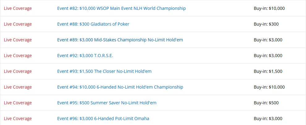 【扑克之星】中国军团2026WSOP主赛成绩单：26人进圈、4人六位数、$152w总奖金
