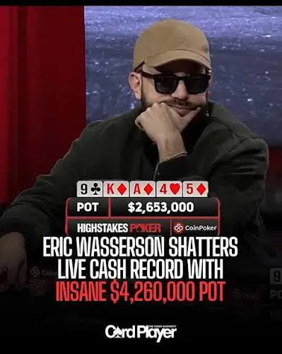 【扑克之星】4天狂赚330万美金!扑克直播常规桌最大赢家换人