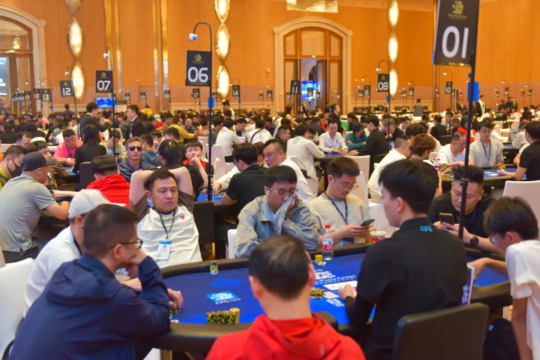 【扑克之星】2026 CPG横琴｜主赛首轮1615人次参赛566人晋级，刘畅34.25万记分牌领跑第一轮C组